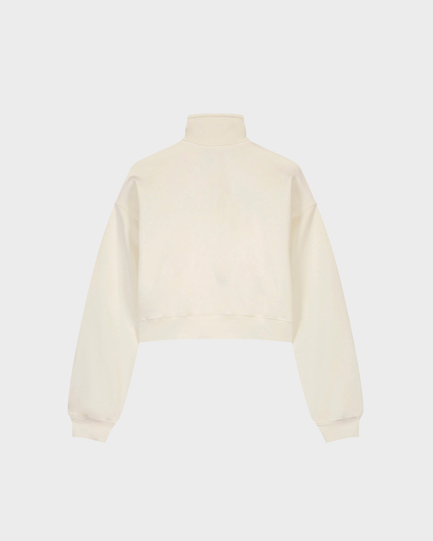 Runyon Cropped Quarter-Zip Sweatshirt