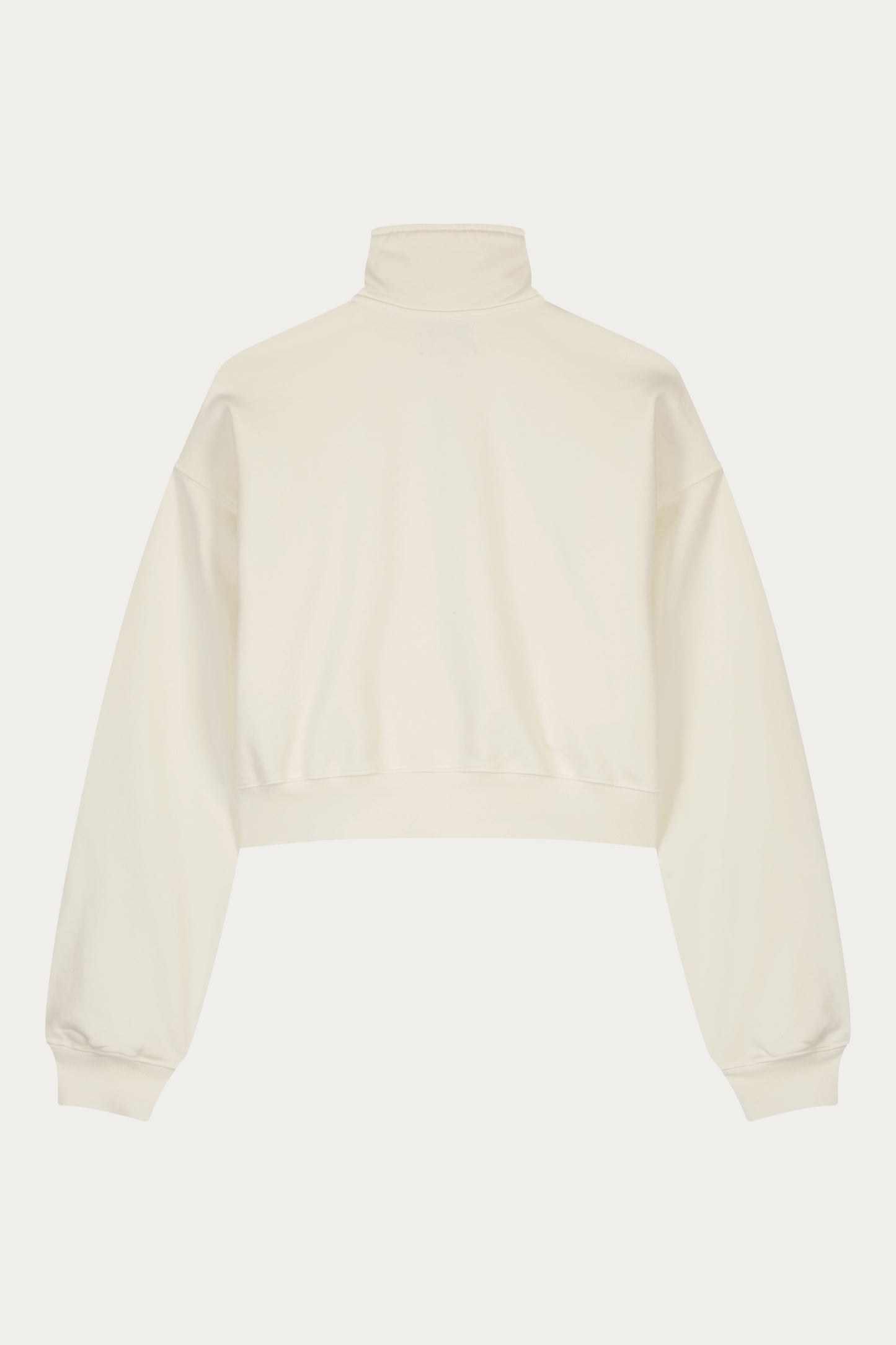 Runyon Cropped Quarter-Zip Sweatshirt